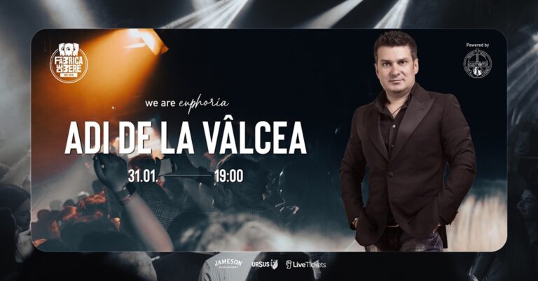 31.01 Concert: Adi de la Vâlcea