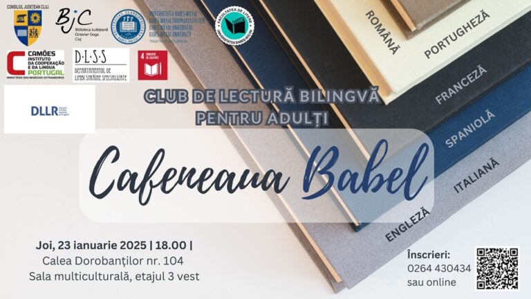 23.01 Club de lectura bilingva: Cafeneaua Babel