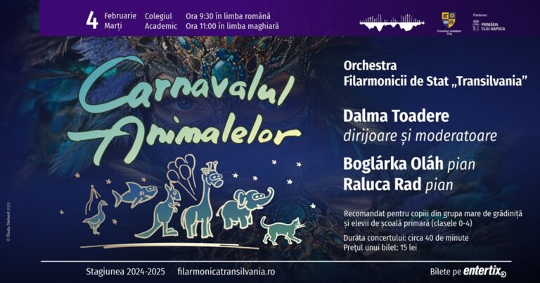 4.02 Concert pentru copii: Carnavalul animalelor