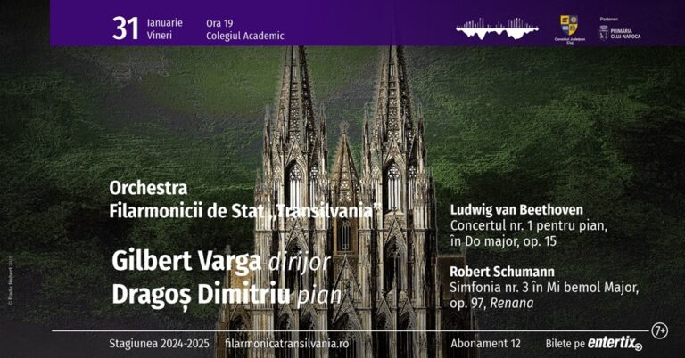 31.01 Concert simfonic – dirijor Gilbert Varga