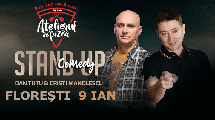 9.01 Stand-up Comedy: Dan Tutu si Cristi Manolescu