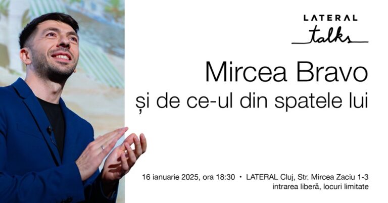 16.01 Conversație: DE CE-ul din spatele brandului Mircea Bravo