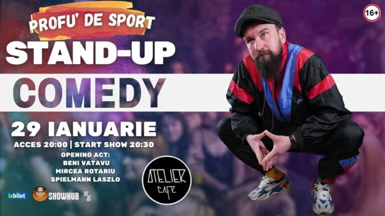 29.01 Stand-up Comedy: Profu’ de sport & elevii sai
