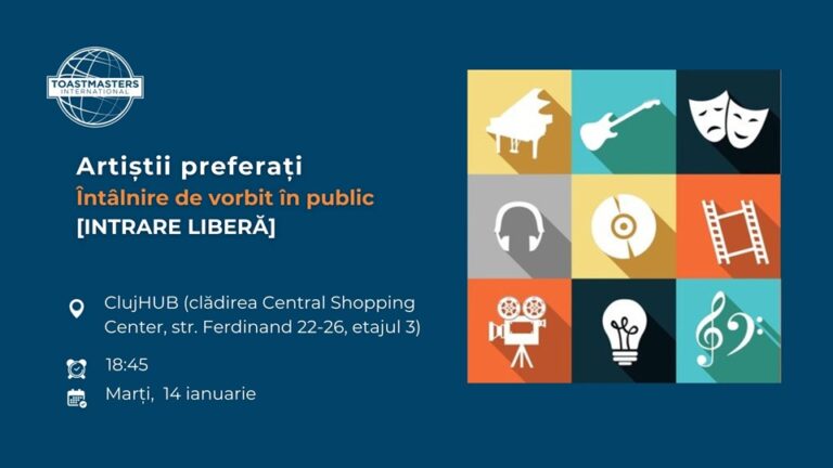 14.01 Întâlnire de vorbit în public: TM Cluj și TM Vikings