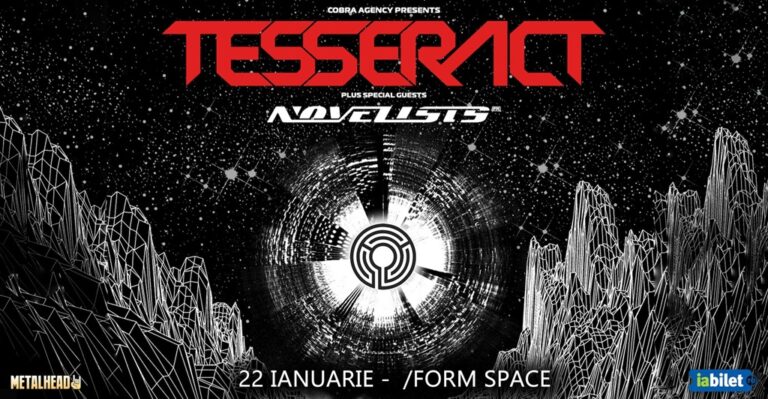 22.01 Concert: Tesseract si Novelists