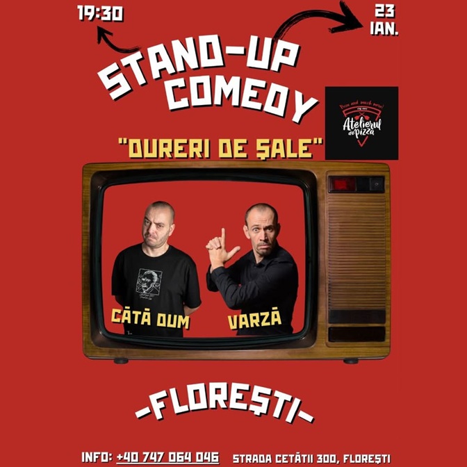 23.01 Stand-up Comedy: Varză & Cătă Dum