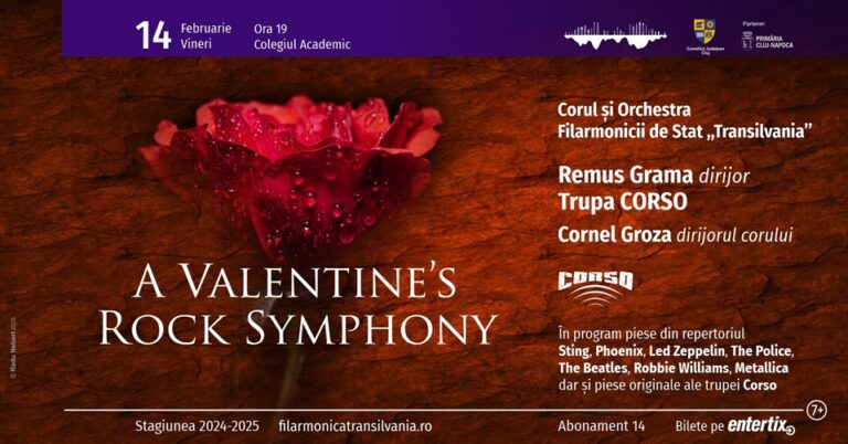 14.02 Concert simfonic: A Valentine’s Rock Symphony