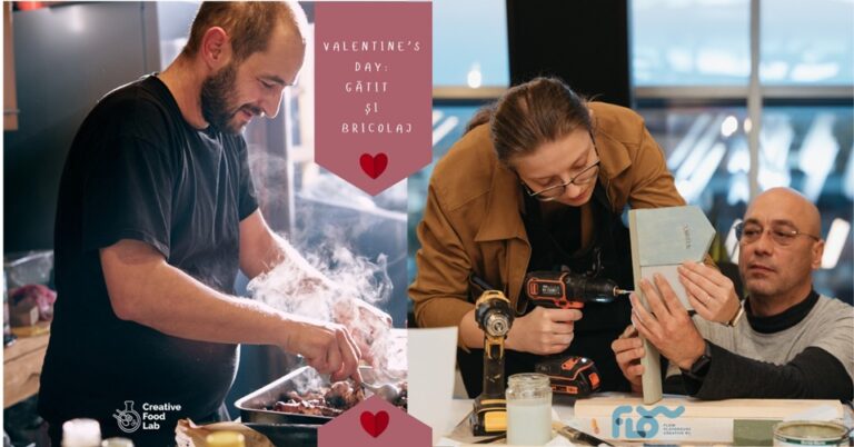 14.02 Workshop: Arta iubirii: gătit, bricolaj și momente autentice