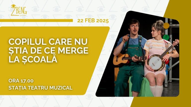 22.02 Spectacol: Copilul care nu știa de ce merge la școală