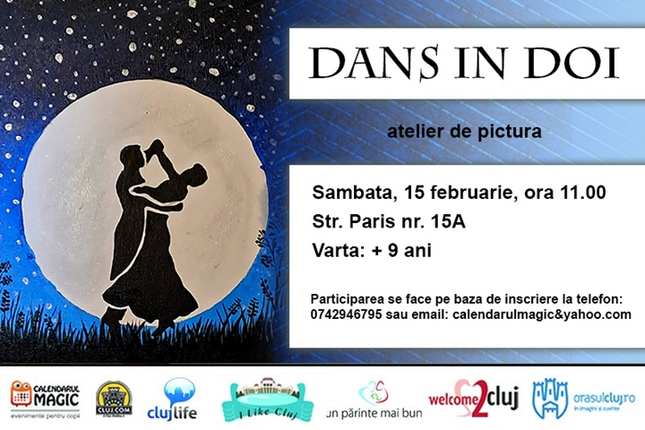 15.02 Atelier de pictura pentru copii si adulti: DANS IN DOI