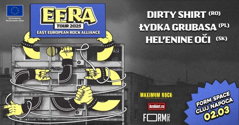 2.03 Concert: Dirty Shirt, Łydka Grubasa, Heľenine Oči