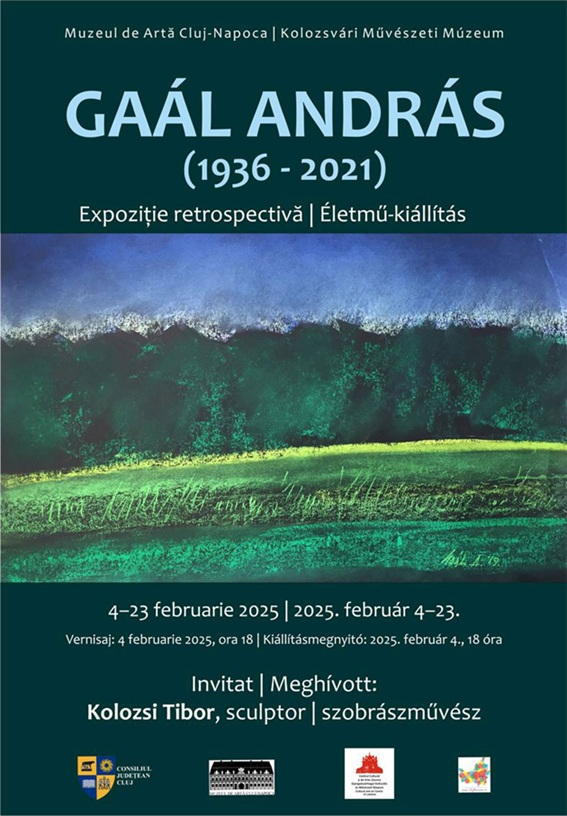 16.02 Expoziție retrospectivă Gaál András