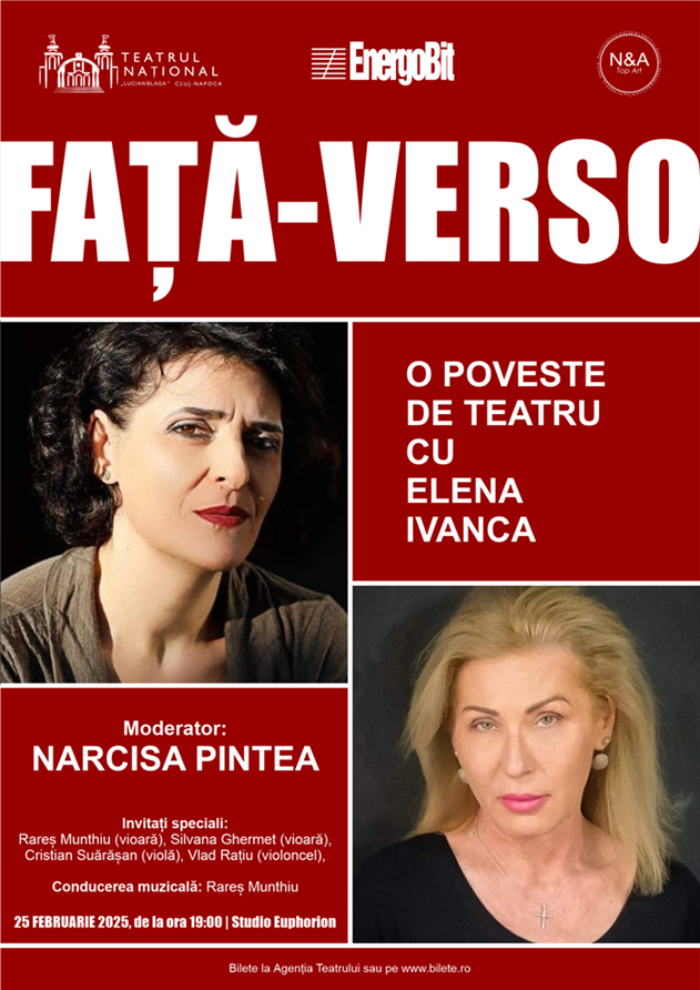 25.02 Față-Verso: O poveste de teatru cu Elena Ivanca