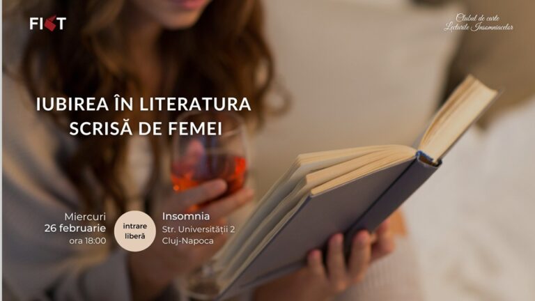 26.02 Lecturile Insomniacelor: Iubirea in literatura scrisa de femei