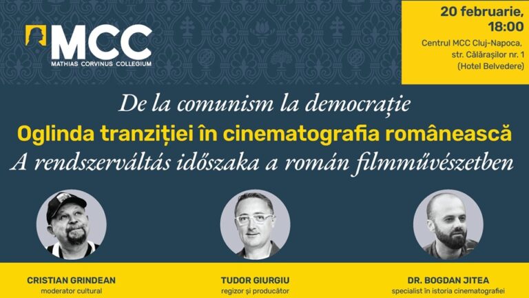 20.02 Dezbatere: Oglinda tranziției în cinematografia românească: de la comunism la democrație