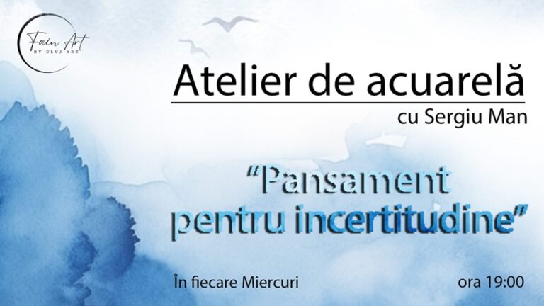 12.02 Atelier de acuarelă: Pansament pentru incertitudine