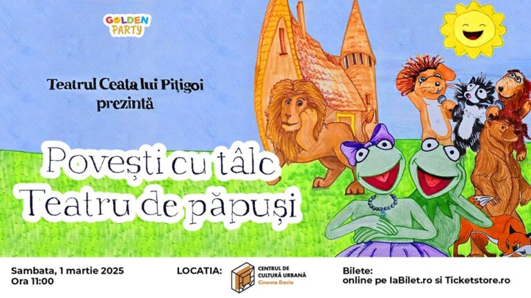 1.03 Premiera Teatru de papusi: Povesti cu tâlc