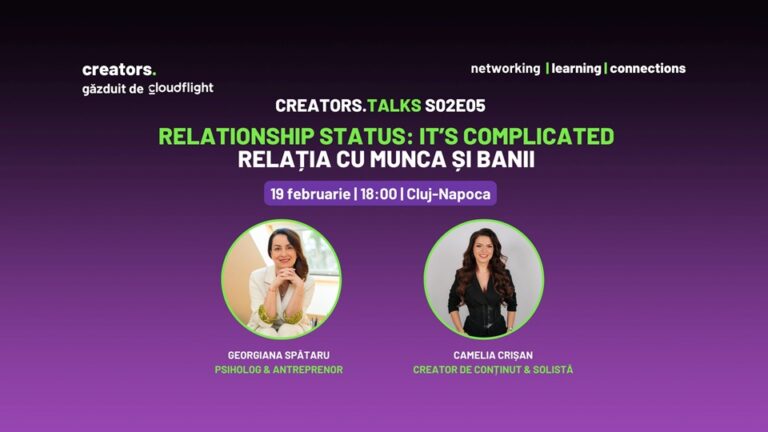 19.02 Creators.talks: Relația cu munca și banii