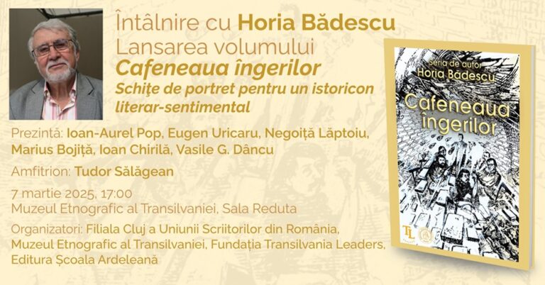 7.03 Lansare de carte: Cafeneaua îngerilor