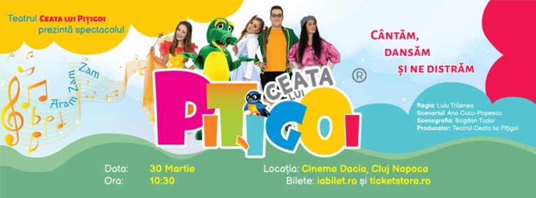 30.03 SPECTACOL PENTRU COPII: Ceata lui Pițigoi