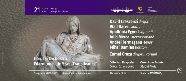 21.03 Concert vocal-simfonic – dirijor David Crescenzi