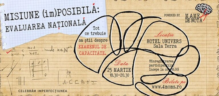 25.03 MISIUNE (im)POSIBILĂ: EVALUAREA NAȚIONALĂ