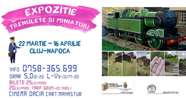 22.03-16.04 EXPOZITIE DE TRENULETE SI MINIATURI