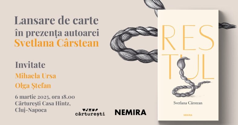 6.03 Lansare de carte: Restul