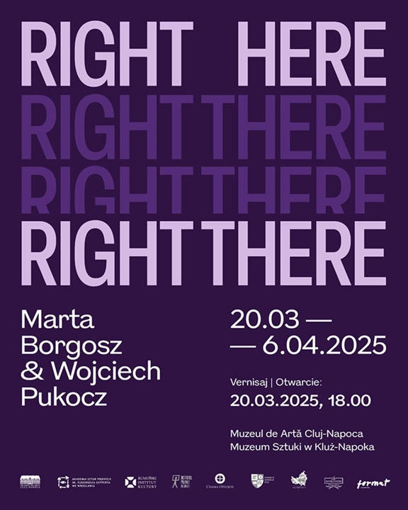 27.03 Expoziţie: Right Here, Right There