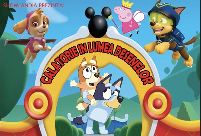 15.04 Show: Călătorie în lumea desenelor