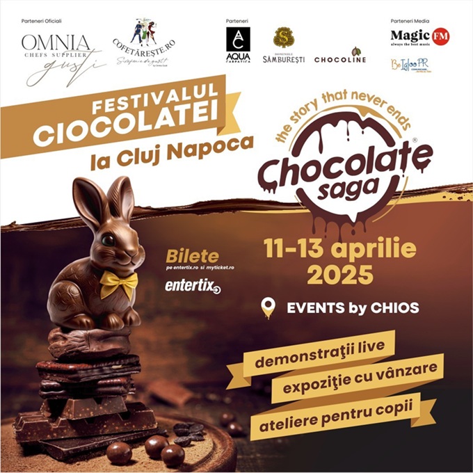 11-13.04 Festival de ciocolată: Chocolate Saga