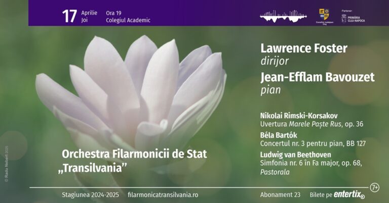 17.04 Concert simfonic – dirijor Lawrence Foster