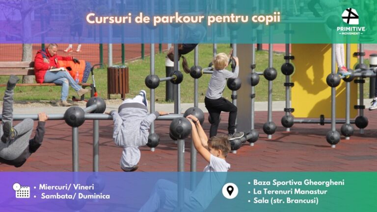 19.04 Cursuri de parkour pentru copii
