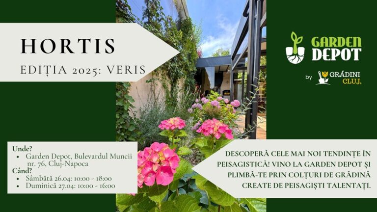 26-27.04 Expoziție de design peisagistic: HORTIS VERIS