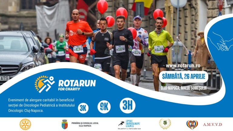 26.04 Eveniment de alergare caritabil: RotaRUN