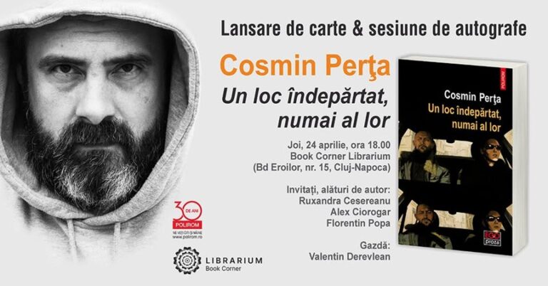 24.04 Lansare de carte: Un loc îndepărtat, numai al lor