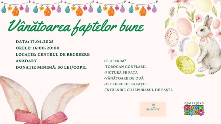 17.04 Vânătoarea faptelor bune