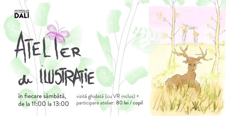 5.04 Atelier de ilustrație în expoziția Universul lui Salvador Dali