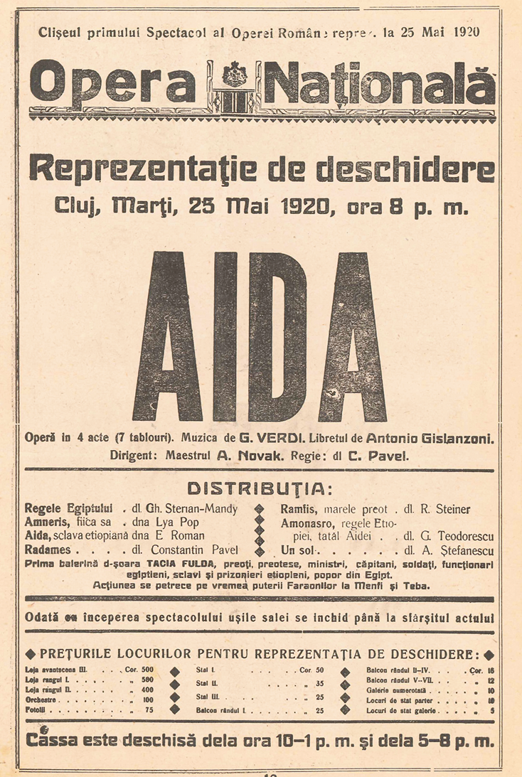 AIDA – Premiera extraordinară care a marcat Stagiunea aniversară 105 la Opera Națională Română Cluj-Napoca