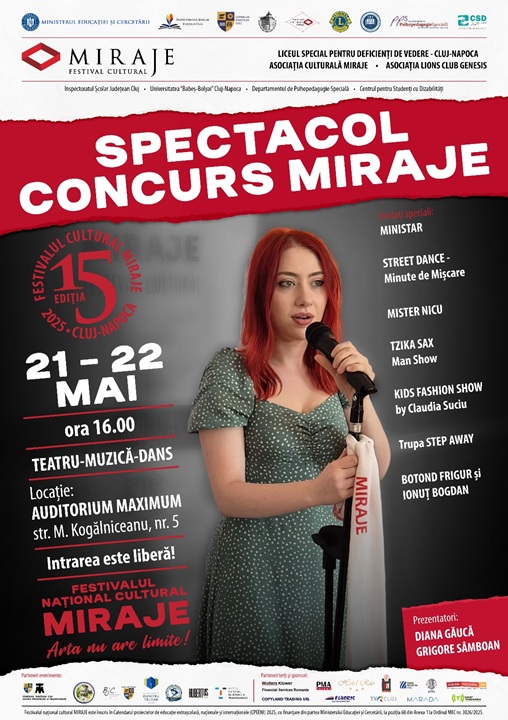 21-22.05 Spectacol: Arta nu are limite