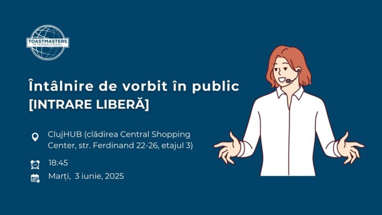 3.06 Întâlnire de vorbit în public