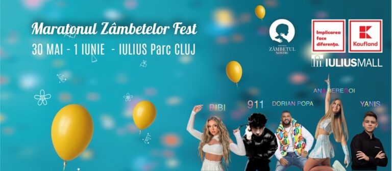 30.05-1.06 Eveniment caritabil: Maratonul Zambetelor
