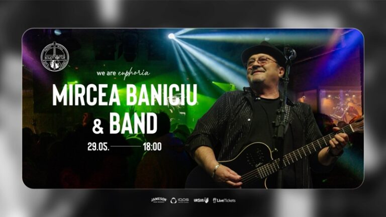 29.05 Concert: Mircea Baniciu & Band live