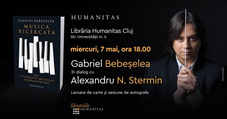7.05 Lansare de carte: Musica ricercata sau 11 povestiri muzicale surprinzătoare