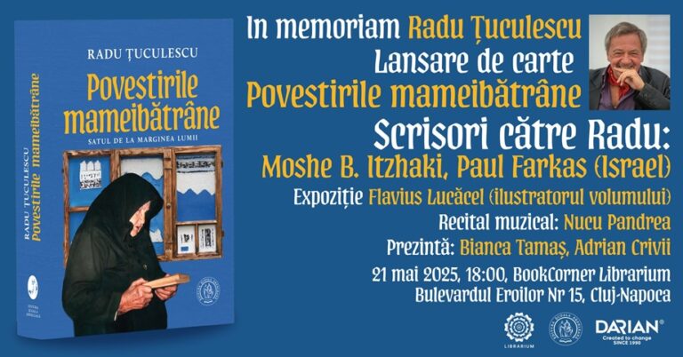 21.05 Lansare de carte: Povestirile mameibătrâne