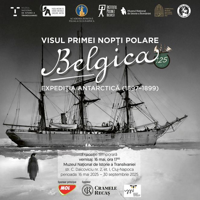 26.08 Expoziție itineranta: Visul primei nopți polare – Belgica – expediția antarctică 1897-1899