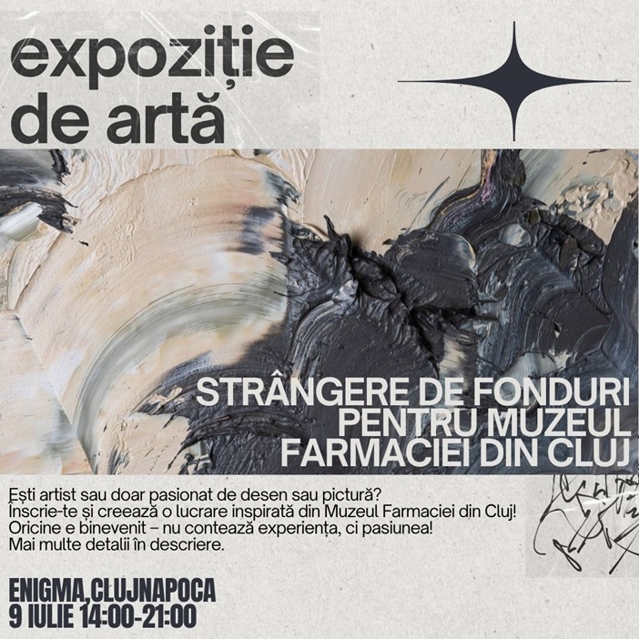 9.07 Expoziție de artă caritabilă