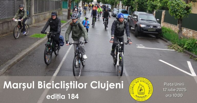 12.07 Marsul biciclistilor clujeni