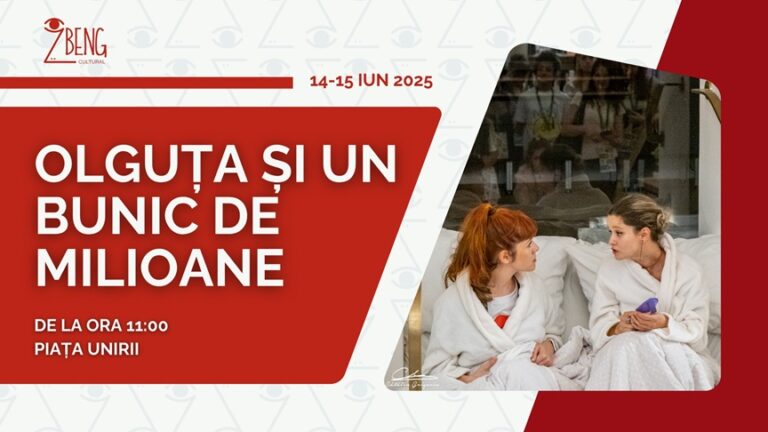 14.06 Spectacol de teatru: Olguța și un bunic de milioane