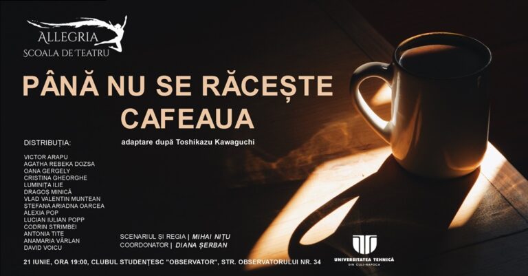 21.06 Spectacol: Până nu se răcește cafeaua